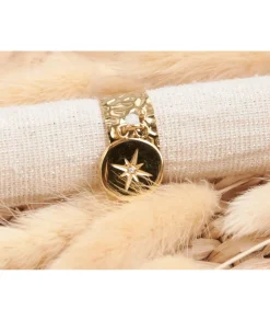 Bijoux>La boutique de Lilie BAGUE BIANKA Dore
