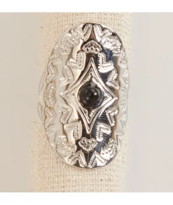 Bijoux>La boutique de Lilie BAGUE TIFANNY Noir