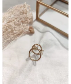 Bijoux>La boutique de Lilie BAGUE VIRGINIE Dore