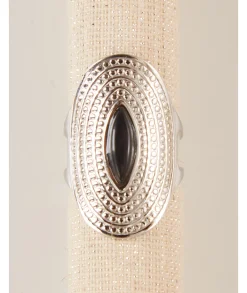 Bijoux>La boutique de Lilie BAGUE YZALINE Noir