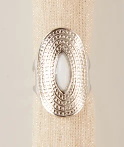 Bijoux>La boutique de Lilie BAGUE YZALINE Blanc