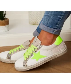 Baskets>La boutique de Lilie BASKET GAELLA Jaunefluo