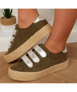 Baskets>La boutique de Lilie BASKET GEORGIA Kaki