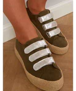 Baskets>La boutique de Lilie BASKET GEORGIA Kaki