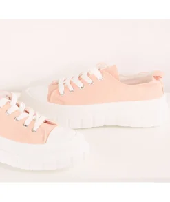Baskets>La boutique de Lilie BASKET LISANDRA BASSE Rose