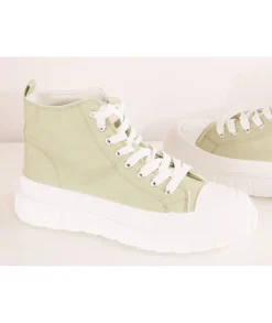 Baskets>La boutique de Lilie BASKET MONTANTE LISANDRA Vert