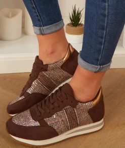 Baskets>La boutique de Lilie BASKET SALOME Marron