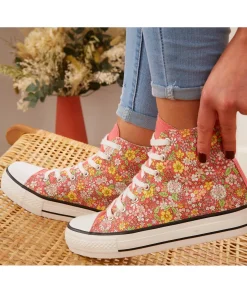 Baskets>La boutique de Lilie BASKET TYLOR MONTANTE Rose