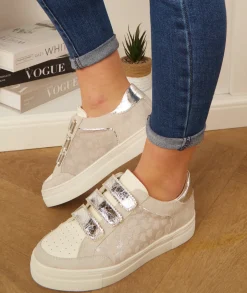 Baskets>La boutique de Lilie BASKETS AGLAE Gris