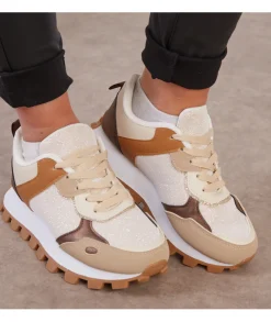 Baskets>La boutique de Lilie BASKETS GABY Taupe