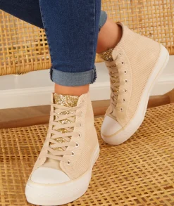 Baskets>La boutique de Lilie BASKETS JOULIA Beige