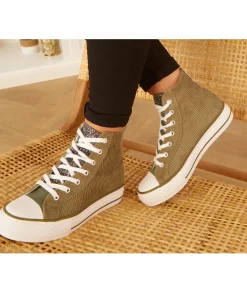 Baskets>La boutique de Lilie BASKETS JOULIA KAKI Vert