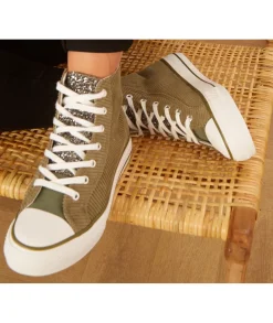 Baskets>La boutique de Lilie BASKETS JOULIA KAKI Vert