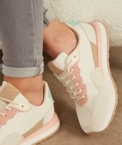Baskets>La boutique de Lilie BASKETS LEANDRA Rose