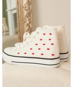 Baskets>La boutique de Lilie BASKETS LUCIANA Blanc
