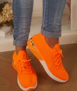 Baskets>La boutique de Lilie BASKETS RABYA Orange