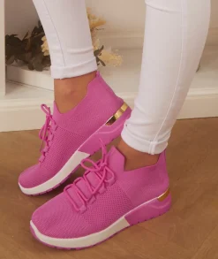Baskets>La boutique de Lilie BASKETS RABYA Fushia