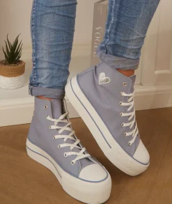 Baskets>La boutique de Lilie BASKETS VENUS Bleuciel