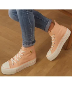 Baskets>La boutique de Lilie BASKETS VENUS Rosepoudre