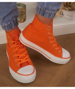 Baskets>La boutique de Lilie BASKETS VICKY Orange