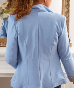 Vestes>La boutique de Lilie BLAZER DELIA BLEU CIEL Bleuciel