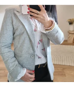 Vestes>La boutique de Lilie BLAZER FRANCINE Gris