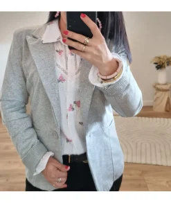 Vestes>La boutique de Lilie BLAZER FRANCINE Gris