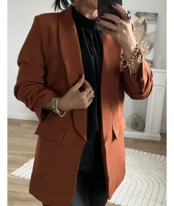 Vestes>La boutique de Lilie BLAZER JULES Rouille