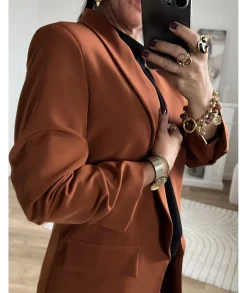 Vestes>La boutique de Lilie BLAZER JULES Rouille