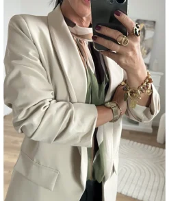 Vestes>La boutique de Lilie BLAZER JULES Beige