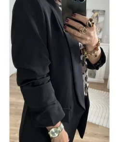 Vestes>La boutique de Lilie BLAZER JULES Noir