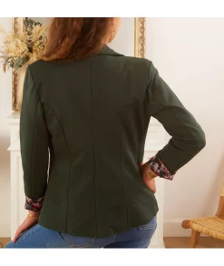 Vestes>La boutique de Lilie BLAZER MILA Vertsapin
