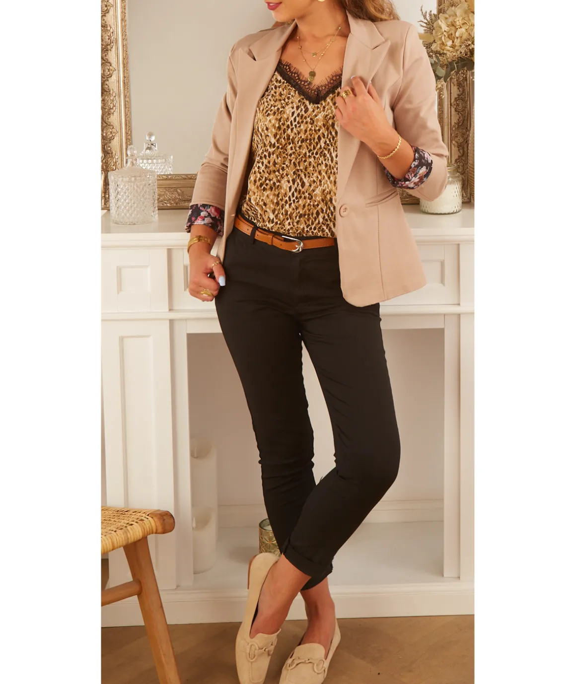 Vestes>La boutique de Lilie BLAZER MILA Beige