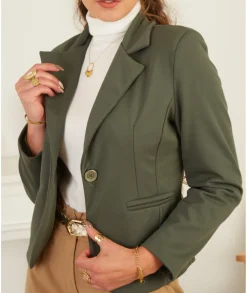Vestes>La boutique de Lilie BLAZER MIRTA Kaki