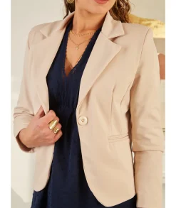 Vestes>La boutique de Lilie BLAZER MIRTA Beige