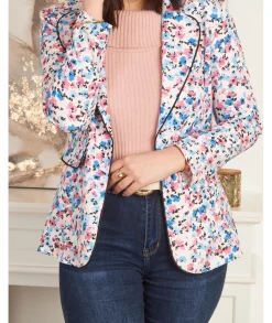 Vestes>La boutique de Lilie BLAZER SABRINA Bleu