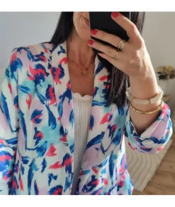 Vestes>La boutique de Lilie BLAZER SANDRA Bleu