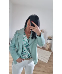 Tops / Blouses>La boutique de Lilie BLOUSE BRENDA Vert