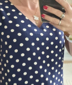 Tops / Blouses>La boutique de Lilie BLOUSE DEBRA Marine
