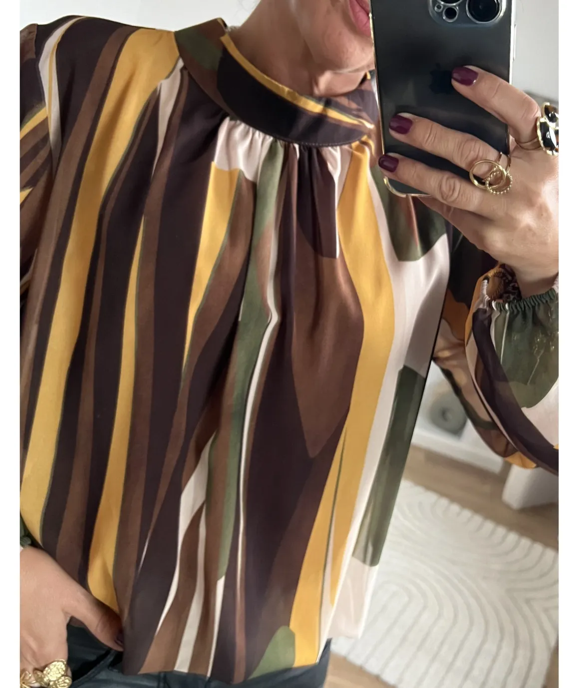 Tops / Blouses>La boutique de Lilie BLOUSE GISELE Jaune