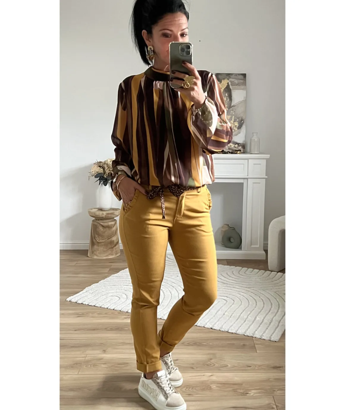 Tops / Blouses>La boutique de Lilie BLOUSE GISELE Jaune