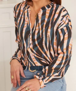 Tops / Blouses>La boutique de Lilie BLOUSE GLORIA Noir