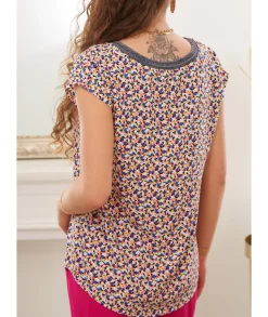 Tops / Blouses>La boutique de Lilie BLOUSE HELENE Rose