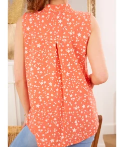 Tops / Blouses>La boutique de Lilie BLOUSE JADY II Corail