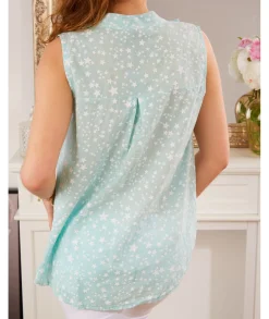Tops / Blouses>La boutique de Lilie BLOUSE JADY VERT D EAU Vertdeau