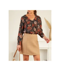 Tops / Blouses>La boutique de Lilie BLOUSE JEREMIAH Noir