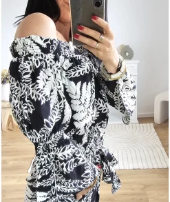 Tops / Blouses>La boutique de Lilie BLOUSE JOSEPHINE Noir