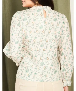 Tops / Blouses>La boutique de Lilie BLOUSE LUCIANA Blanc