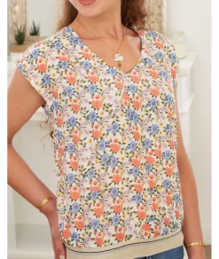 Tops / Blouses>La boutique de Lilie BLOUSE NATACHA Blanc