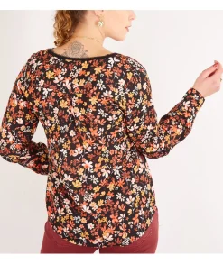 Tops / Blouses>La boutique de Lilie BLOUSE PAOLINA Noir